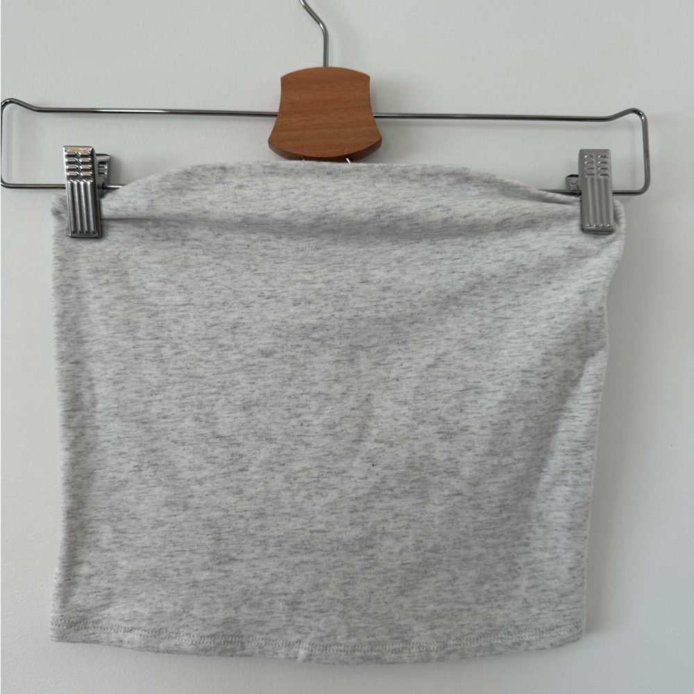 GARAGE Grey tube top